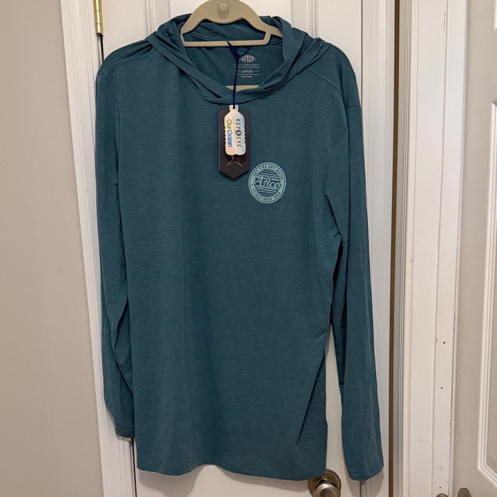 AFTCO Long Sleeve Fishing Hoodie